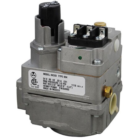 Henny Penny Gas Valve - 24V, Nat 58863